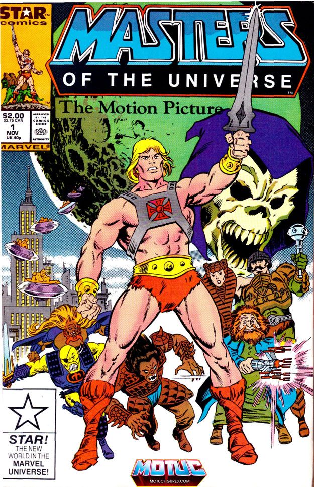 masters of the universe star comics